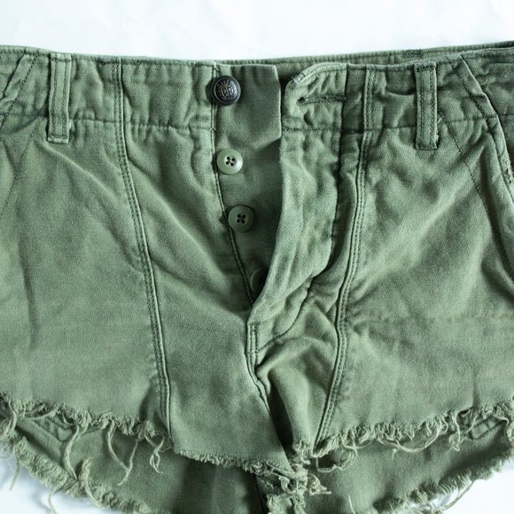 Raw & Patched Free People Shorts - Picture 4 of 8